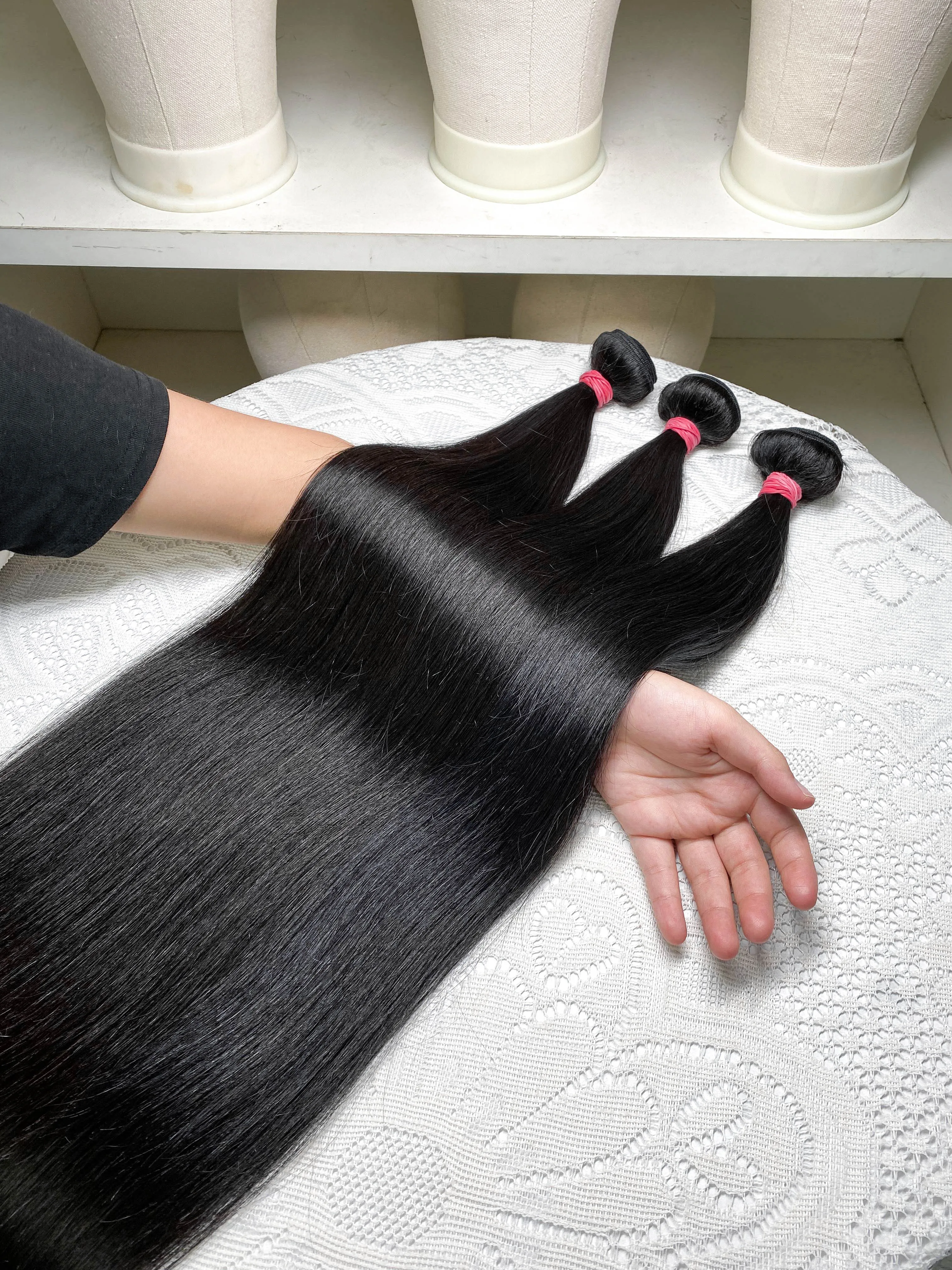 

Прямые 100% пучки человеческих волос Bone, 1/3/4 шт., плетение пучков, наращивание человеческих волос, бразильские Remy, натуральные черные необработанные человеческие волосы