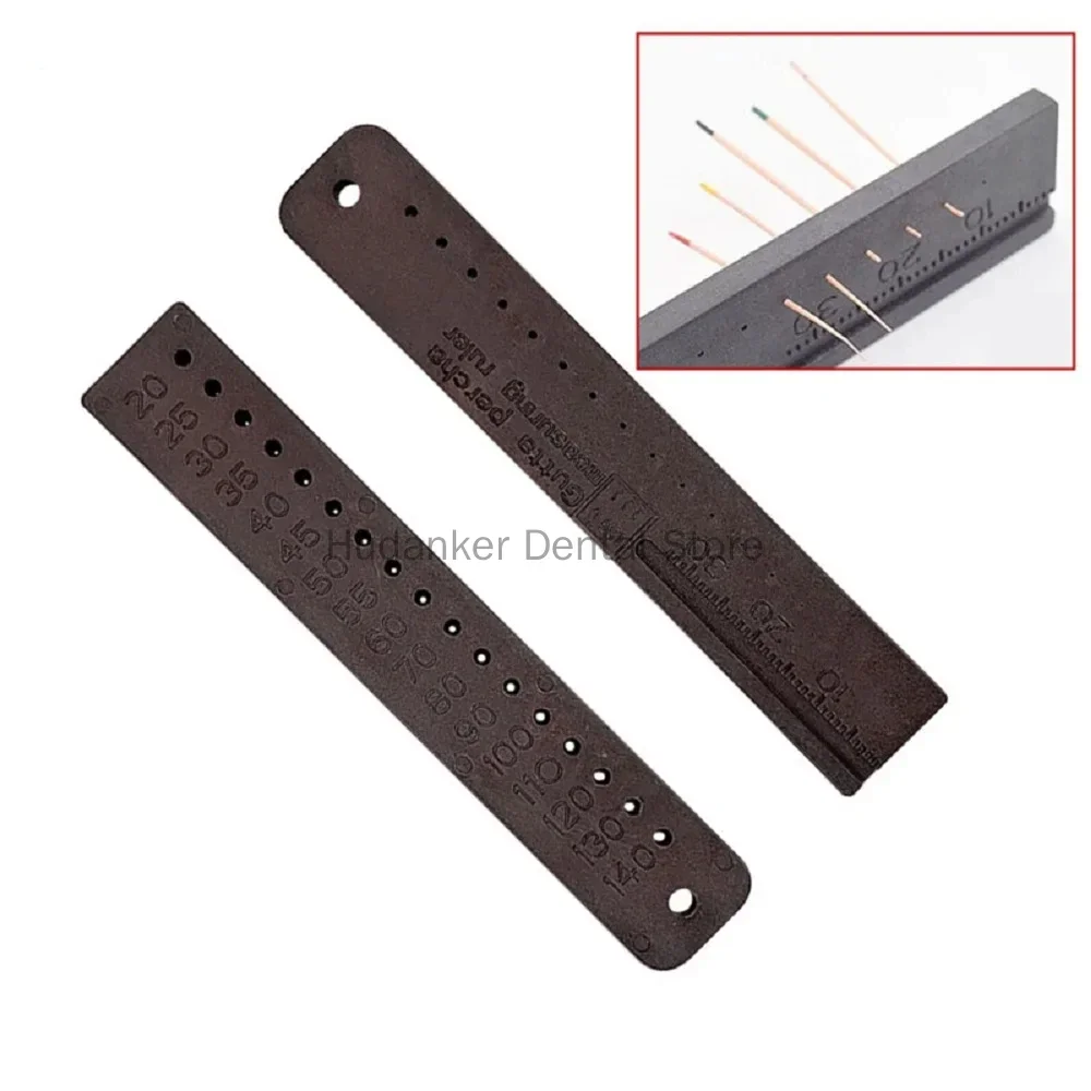 

10Pcs Dental Endo Rulers Span Measure Scale Gutta Percha Measering Ruler Gauge For Gutta Percha Points Dentist Instrument Dentis