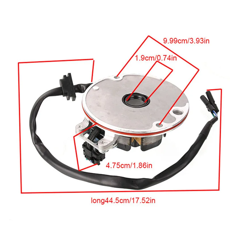 Motorcycle rare earth motor without illumination stator coil suitable for 160CC dust collection pit bicycle accessories