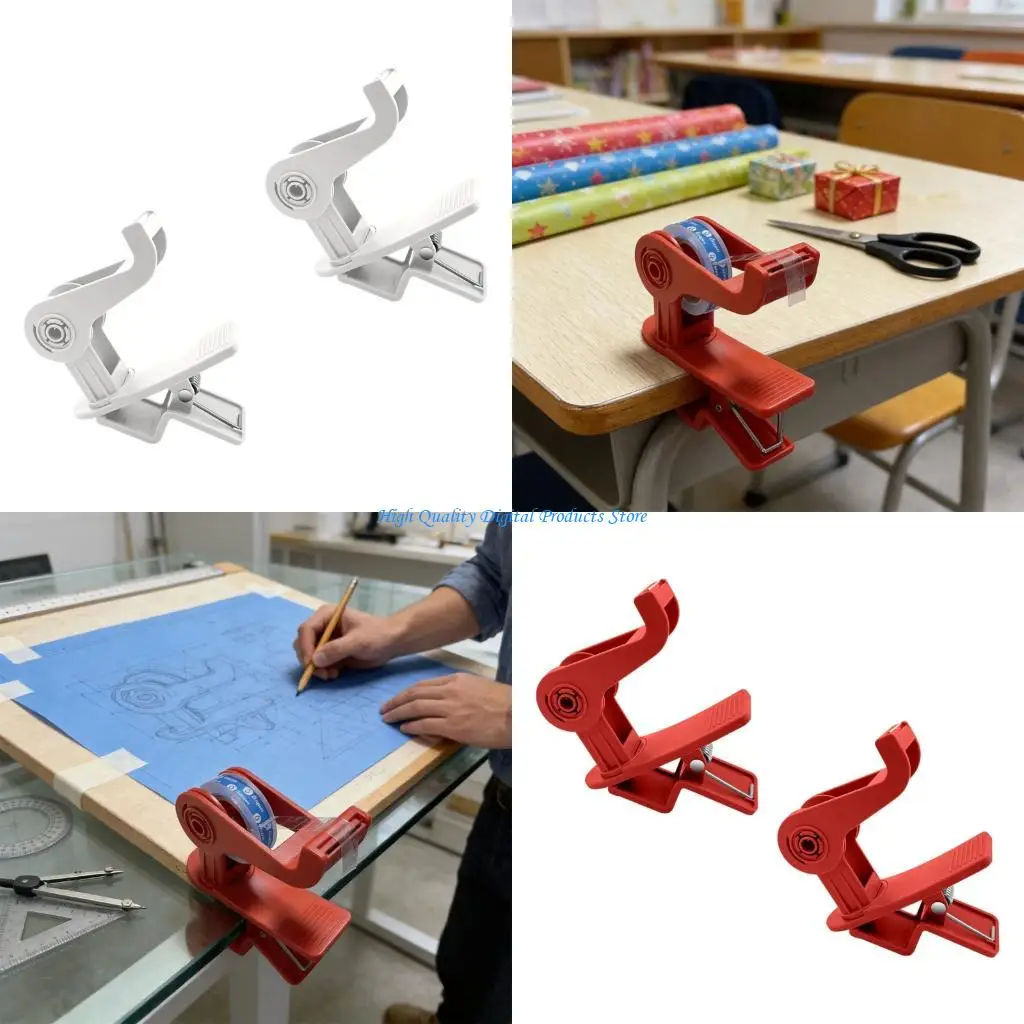 

U2JE Pack of 2 Modern Tape Dispensers Providing Efficient Dispensing for File Organization Demands