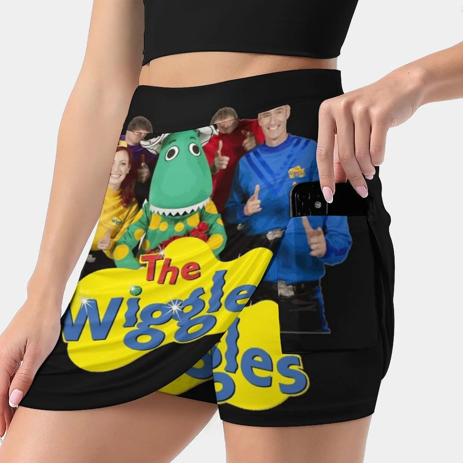 

Bestnew - The Wigles Women'S Fashion Sporting Skirt With Pockets Tennis Golf Running Skirts The Wiggles The Wiggles The Wiggles