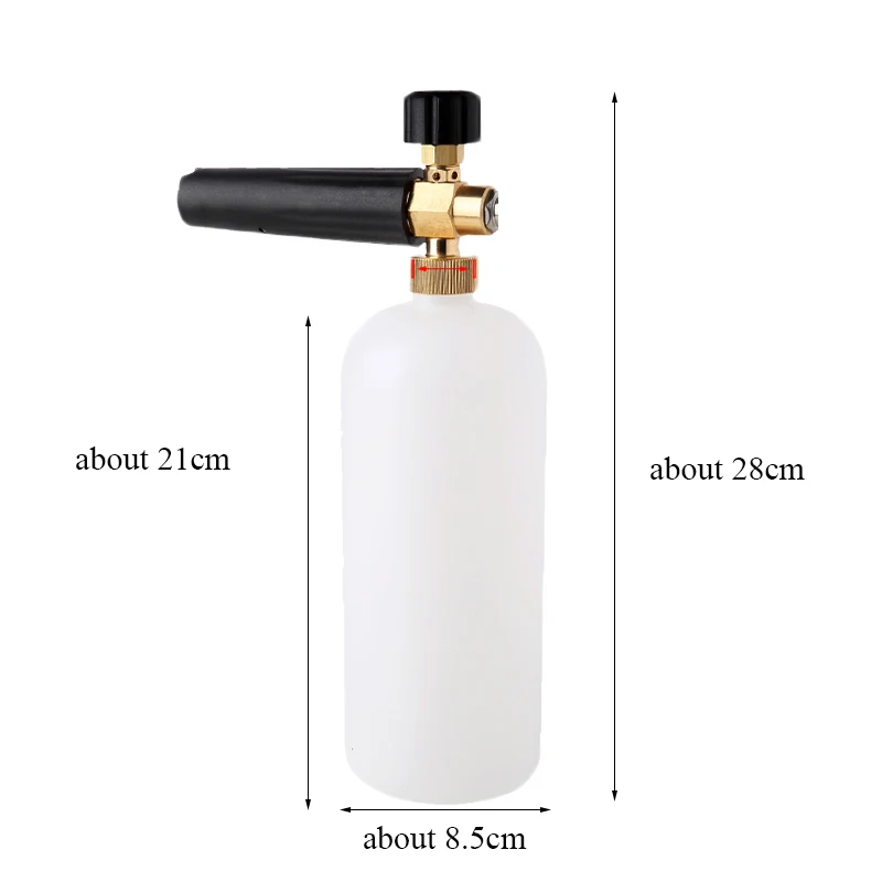 High Pressure Soap Foam Snow Lance Nozzle Genaration For Elitech Interskol YILI Huter Patriot Dawoo Sun Joe Pressure Joe Washer