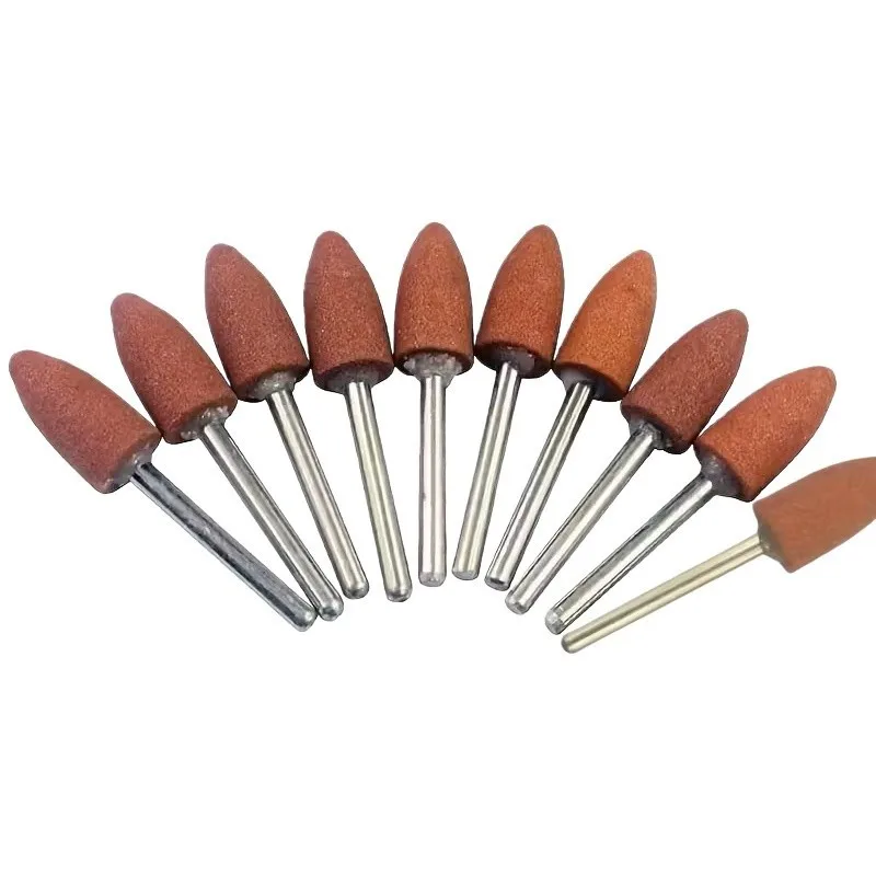 

3Sets Artificial Jade Grinding Bits, Aluminum Oxide 1/8" Shank, Fits Sander for Jade & Wood Polishing