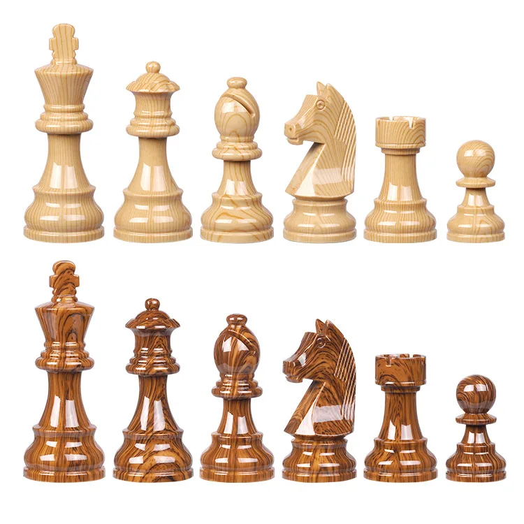 

Deluxe 4x Weight Standard Game Portable Chess