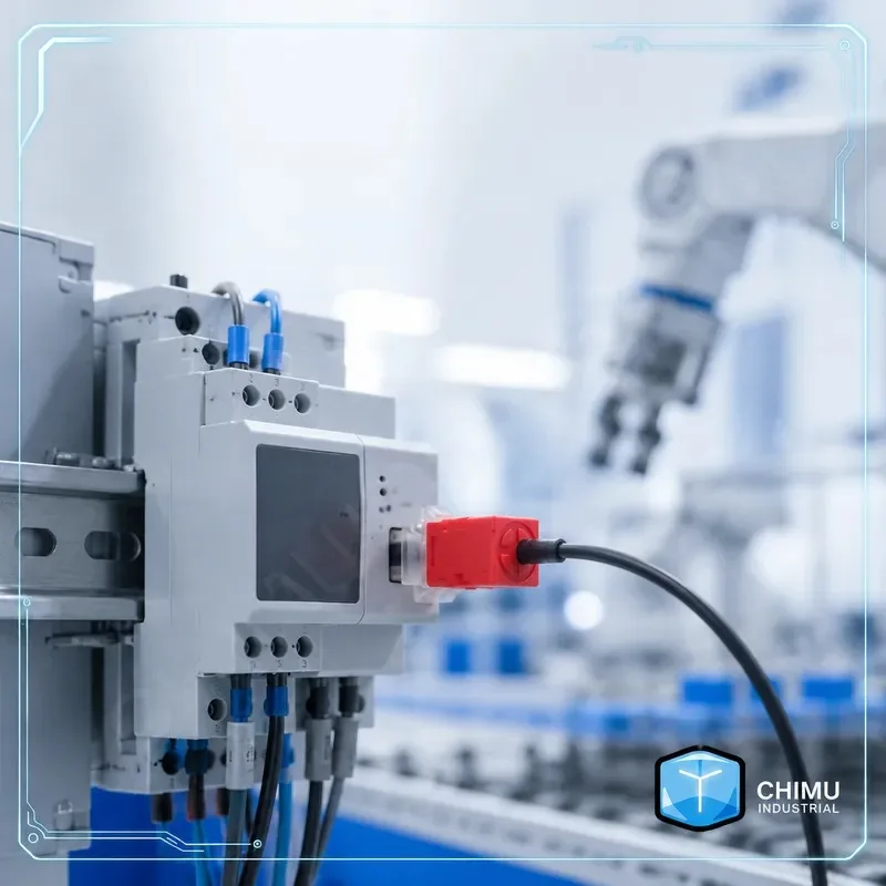 【CHIMU INDUSTRIAL】 for Xinsen Square Inductive Proximity Switch 3-Wire 24V NPN PNP Waterproof Metal Induction Sensor