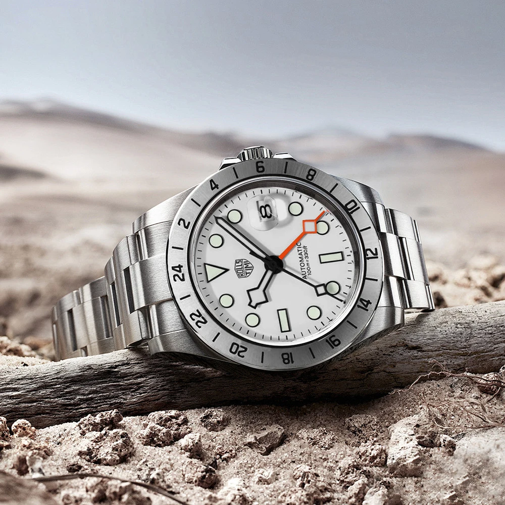 

Новинка 2023 года, мужские механические часы RollsTimi GMT, роскошные автоматические часы NH34, для мужчин, AR, сапфировое зеркало, супер светящиеся, водонепроницаемые