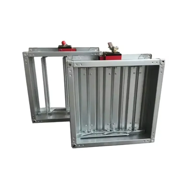 

Оцинкованный лист, распределительный клапан подачи свежего воздуха, выхлопной системы дыма, моторизованный демпфер объема пожара