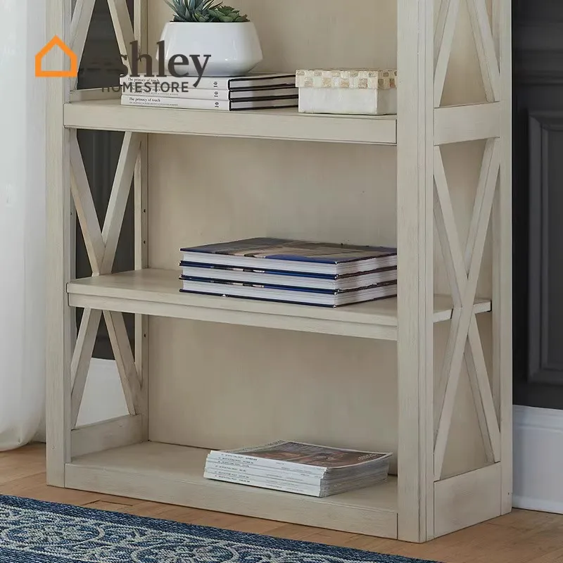 Bookshelves, bookcases, study wood veneer shelves