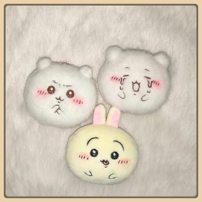 Sanrios dessin animé Anime porte-clés Kawaii Usagi porte-clés Hachiware Chiikawa porte-clés en peluche mignon sac à dos poupée pendentif cadeaux pour filles