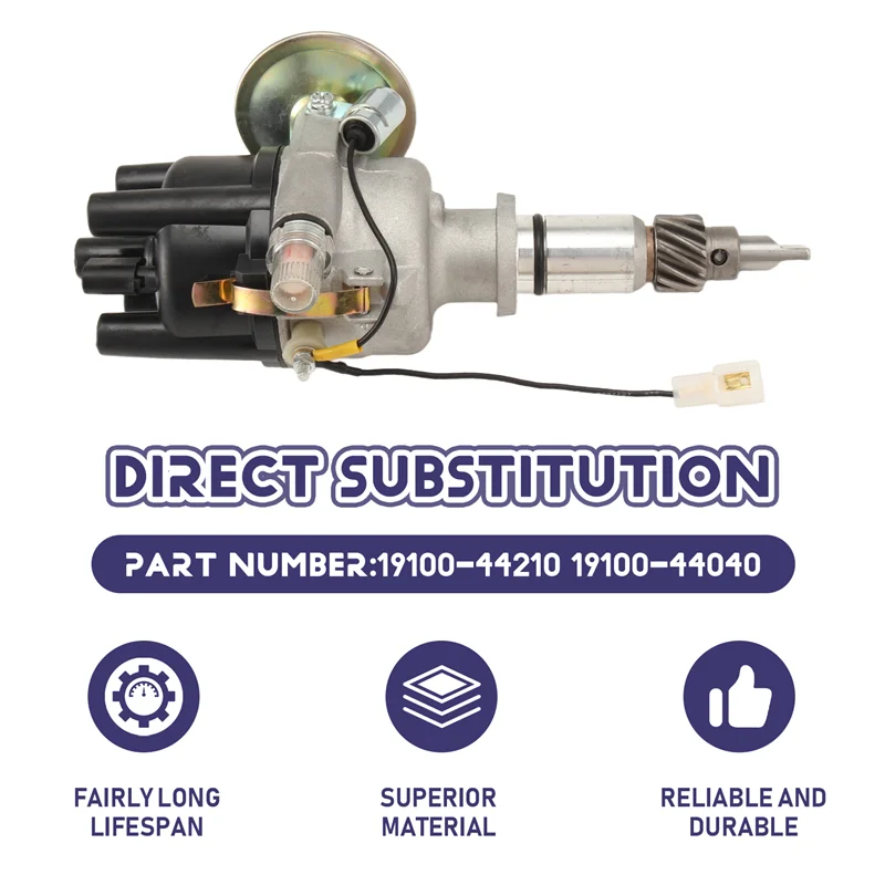 Distribuidor elétrico AB16 19100-44210 19100-44040 1910044040 1910044210 para sistema de ignição de motor Toyota 5R