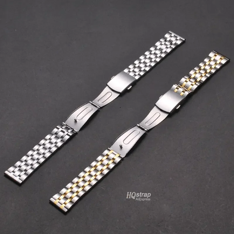 Metal Strap 18mm 20mm 22mm Universal Bracelet Smartwatch Replacement Straps for Samsung Galaxy Watch Belt for Huawei Watch Band