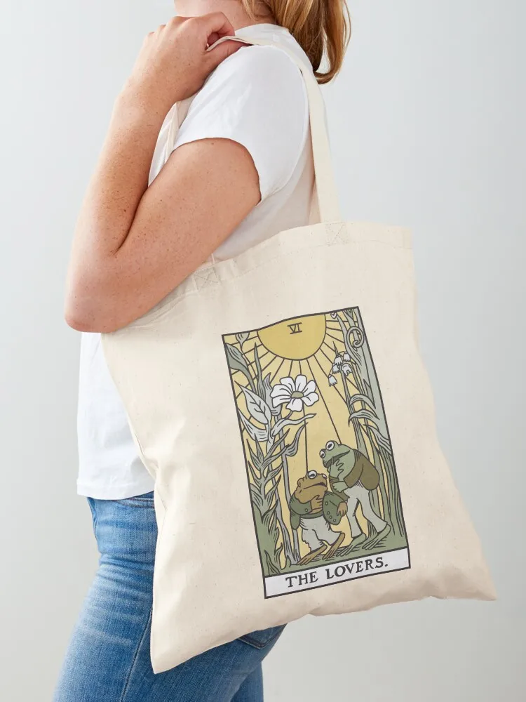 Frog and toad <3 Tote Bag Lady bag Reusable bags large tote bag