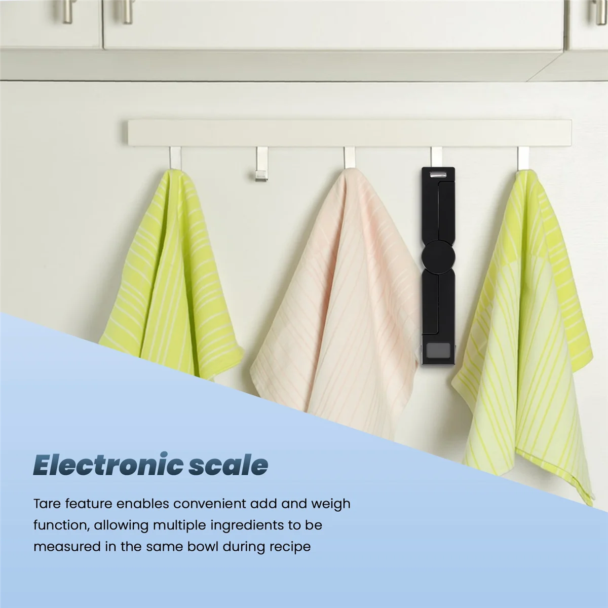 AT41Mini Складные цифровые пищевые весы Портативные домашние весы для еды Кофейные весы Цифровой светодиодный дисплей Кухонные аксессуары Черный