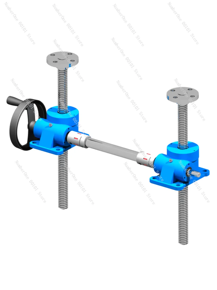 Leading Screw Lift Collar Cegar Swl1T/2.5T/5T Hand-Cranking Worm Worm SWL Lift Reducer