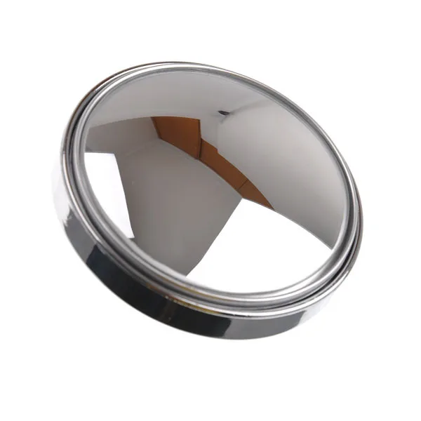 

Car Blind Spot Rearview Mirror Stick-on Convex Silver 75mm Adjustable Wide Angle Rear Rearview Mirror