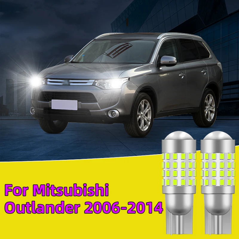 

2 шт. для Mitsubishi Outlander 2006-2014: габаритный фонарь, боковой указатель поворота, сигнальная лампа, светодиодная лампа для автомобиля 12V/24V