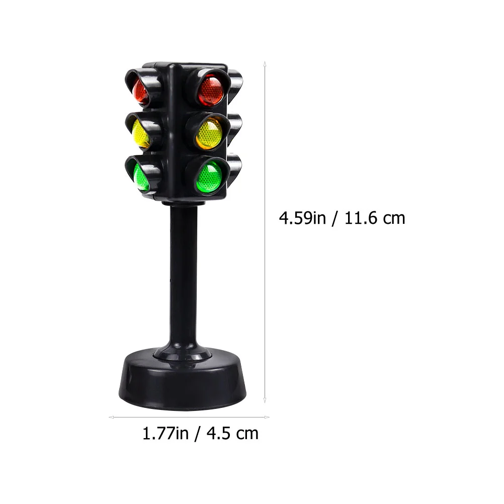 12 Pcs Traffic Light Model Lamp Plaything Kids Toy Stop Interesting Role Lights Mini Signal Child