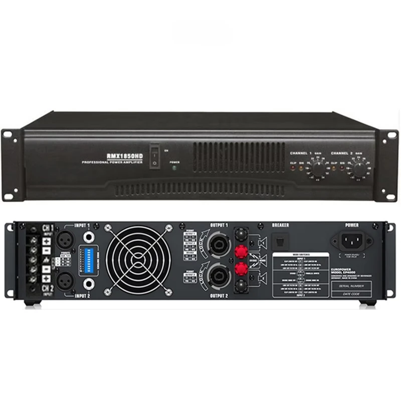 

RMX Series Professional Power Amplifier 2 Channel Karaoke Power Amplifier