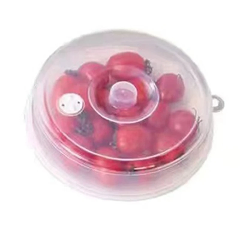 Microwave Splatter Cover Plate Cover With Vents Splatter Cover With Holes Microwave Plate Food Cover
