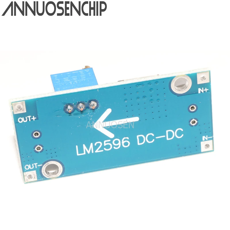 10 sztuk dc-dc przekształtnik buck moduł DC 4.0 ~ 40 do 1.3-37V regulowane napięcie Regulator LM2596S-ADJ LM2596S LM2596 ANNUOSENCHIP — zdjęcie produktu 3