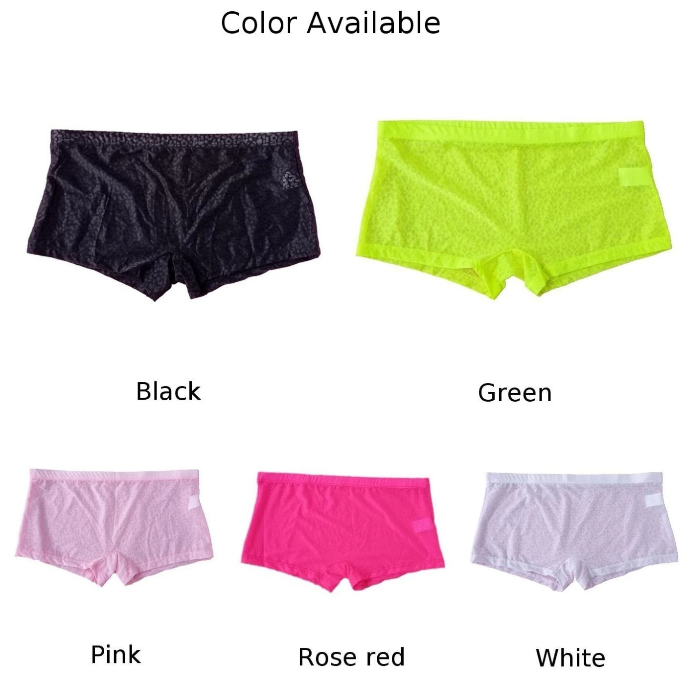 Boxer de umidade respirável masculino, cuecas de malha sexy, bolsa de bojo, calções de boxer elástico, cuecas