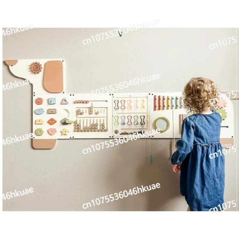 

Детская занятая доска: многофункциональная доска для раннего образования — идеально подходит как настенная игровая доска для детской комнаты для образовательного освещения