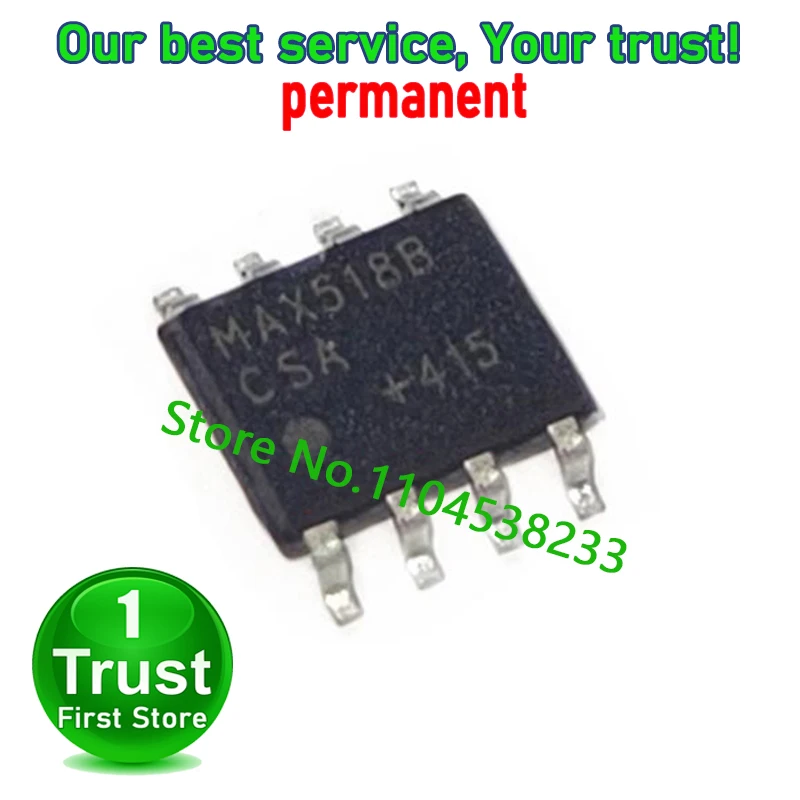 MAX518 MAX518BCSA MAX518BESA 10PCS/LOT    SOP-8  Trust First   in stock
