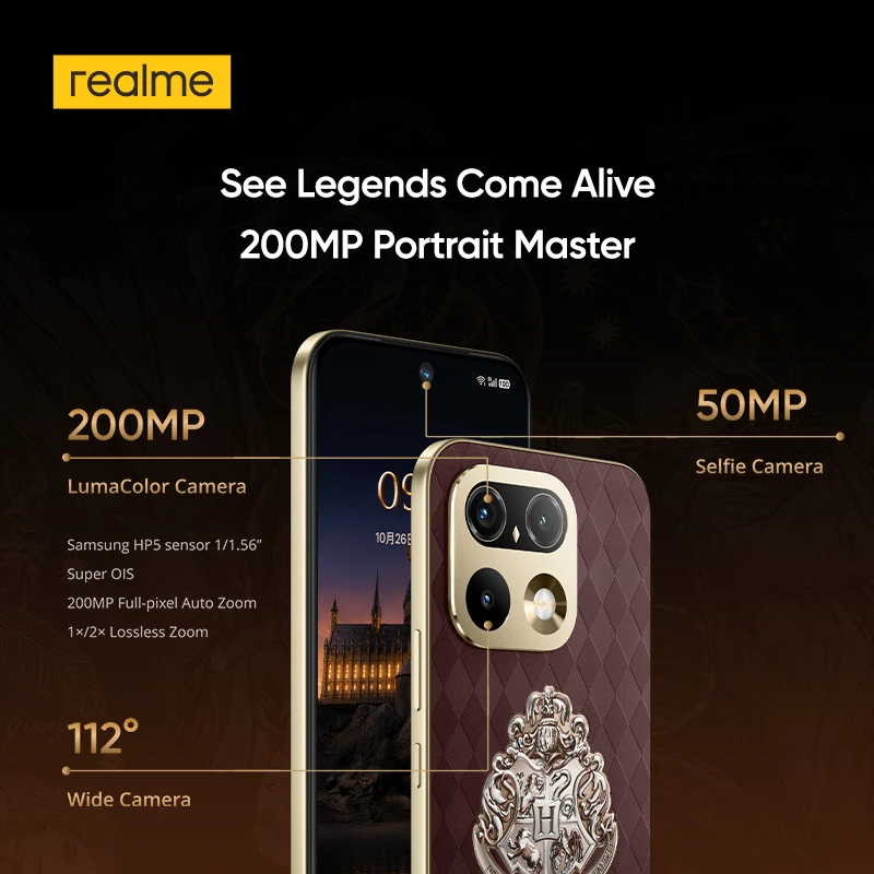 realme 16 Pro 5G Harry Potter Edition 12GB/256GB 7000mAh Smartphone