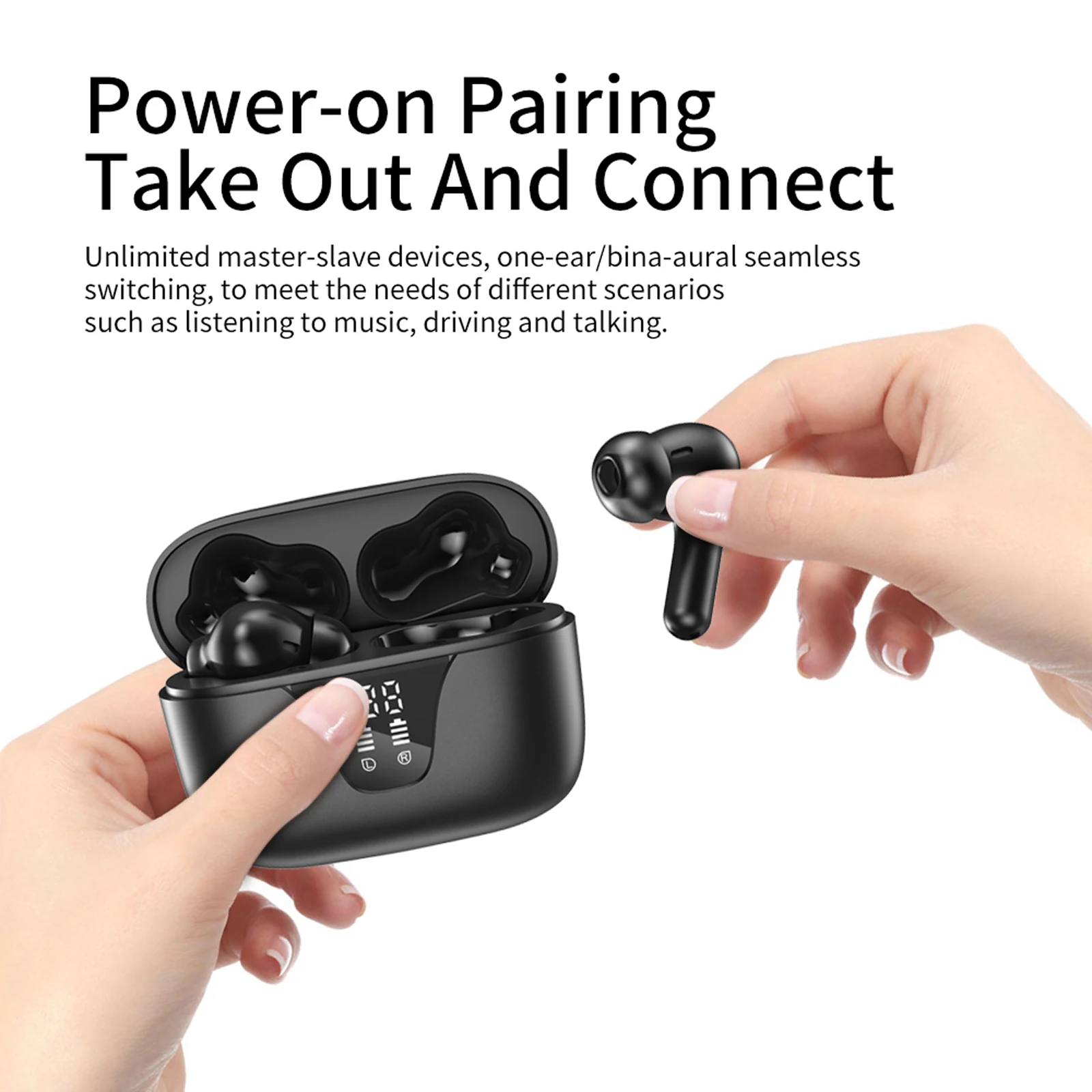 Description Picture 4 of itemNewest BLAST! A1 True Wireless Earbuds Bluetooth 5.3 Earphones Sports Headset Wireless  400mah Bluetooth TWS Headphones with Mic