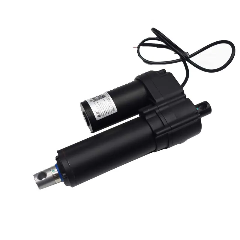 Motor Brush Industri 7000N 700KG 12V 24V IP65 Aktuator Linear Kecil untuk Motor Furnitur Peralatan Industri