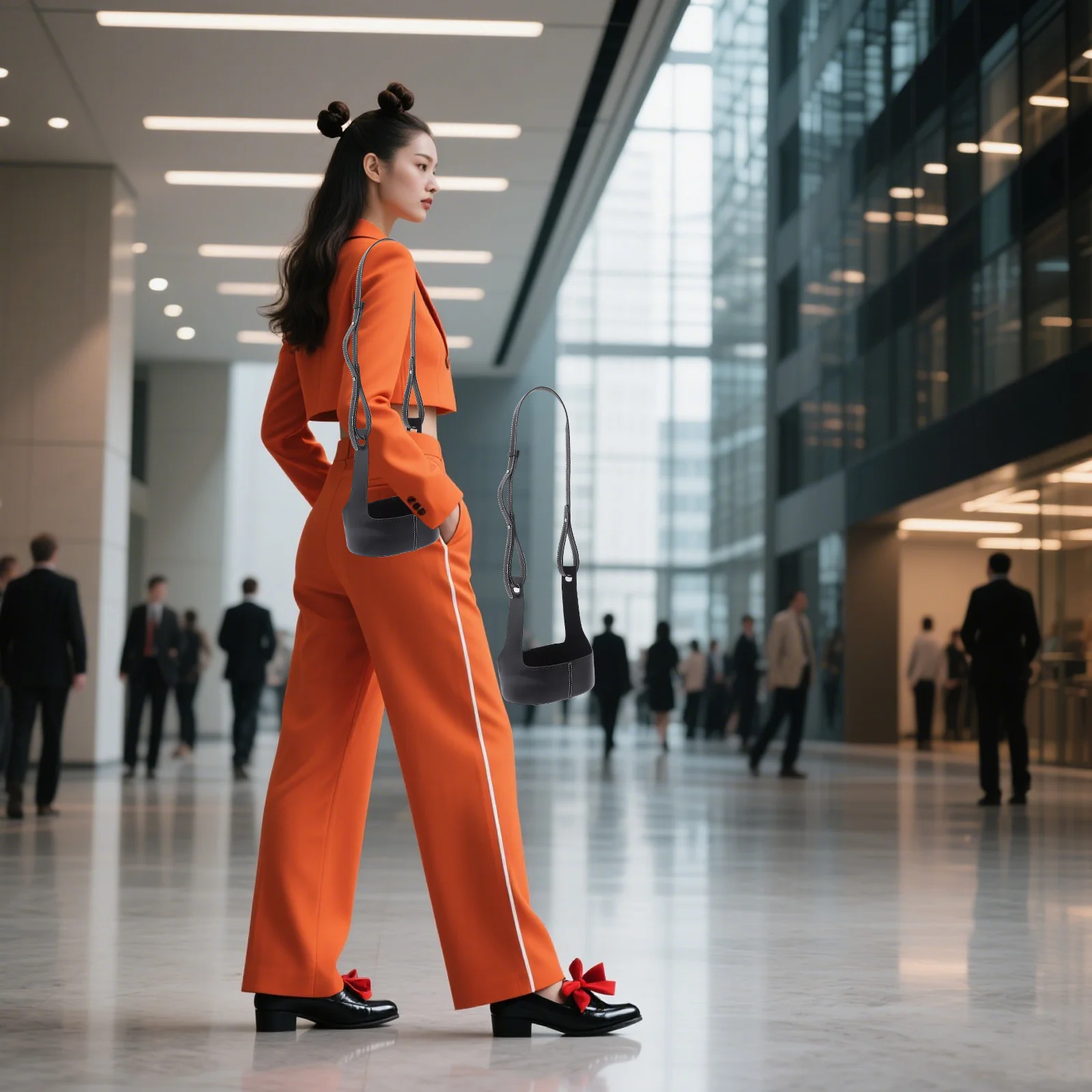 

1 Set Diy Bucket Bag Making Kit Handmade Crochet Drawstring Purse For Women Lightweight Crossbody Shoulder Tote Beach Shopping