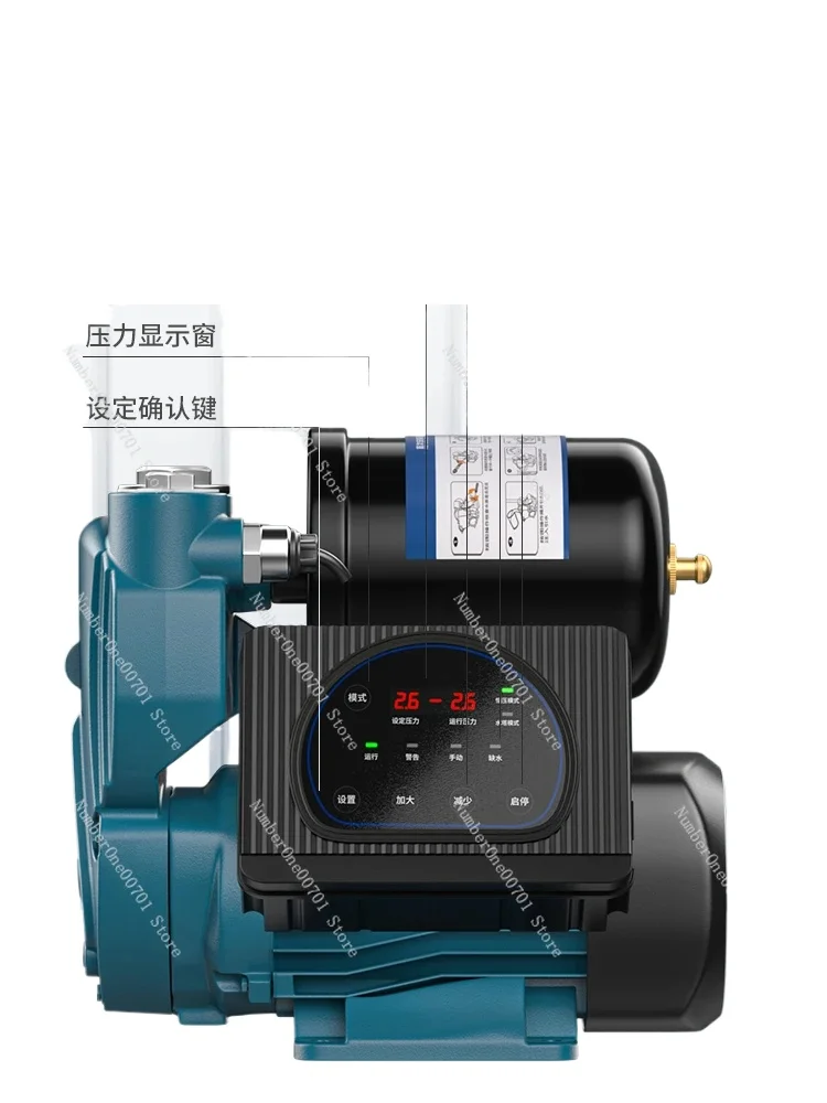 Permanent Magnet Variable Frequency Booster Pump Constant Pressure Tap Water Self-priming Pump Household Automatic Pressure Pump