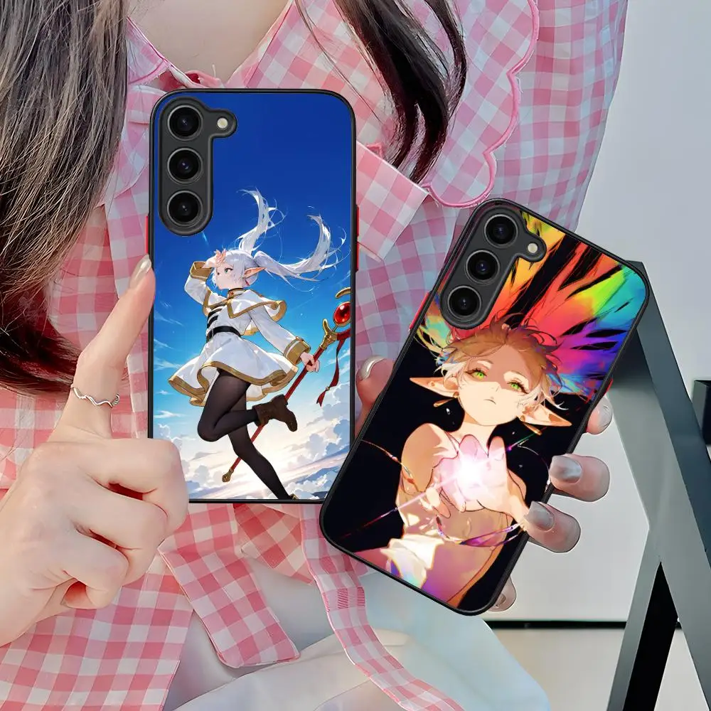 

Sousou no Frieren Чехол для мобильного телефона Samsung Galaxy S25 S24 S23 S22 S21 Plus FE Ультрацветный силиконовый защитный чехол класса люкс