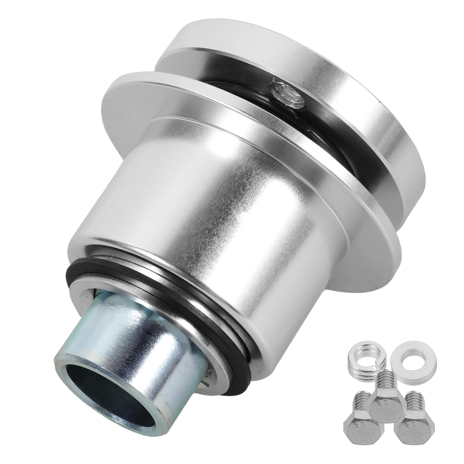 

Universal Quick Release Hub Adapter 360 Degree Rotating Aluminum Car Part Racing Disconnect Device Detachable Kit Heighten