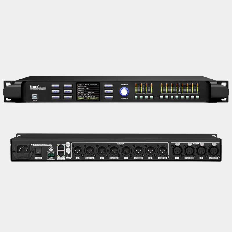 48K DSP Audio Processor Multi-function Device For KTV Speaker Audio System OEM Supported
