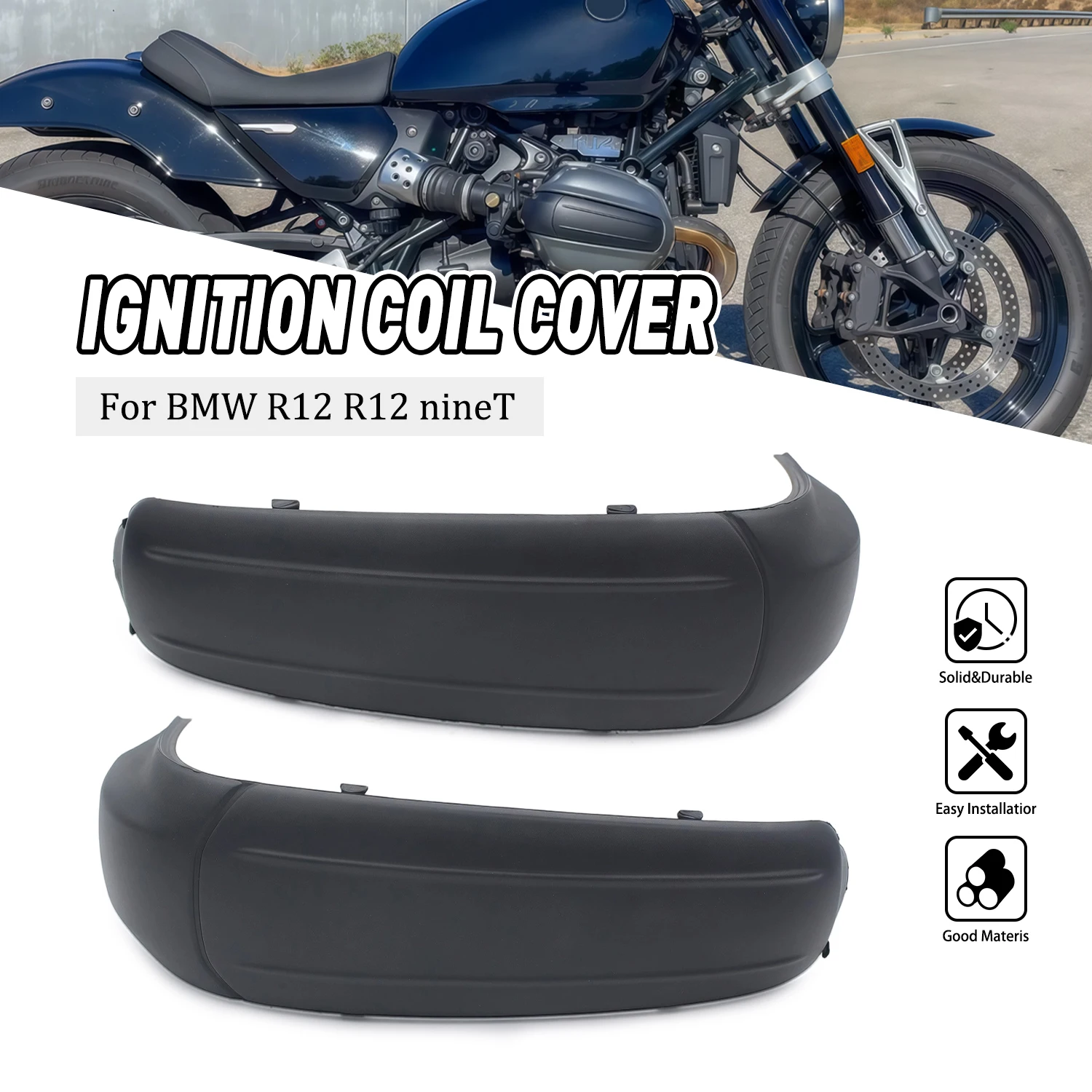 

Motorcyle Engine Accessories Cylinder Head Guards Protector Cover Case Spark Plug Cover For BMW R 12 R12 nineT 2024 2025 2026