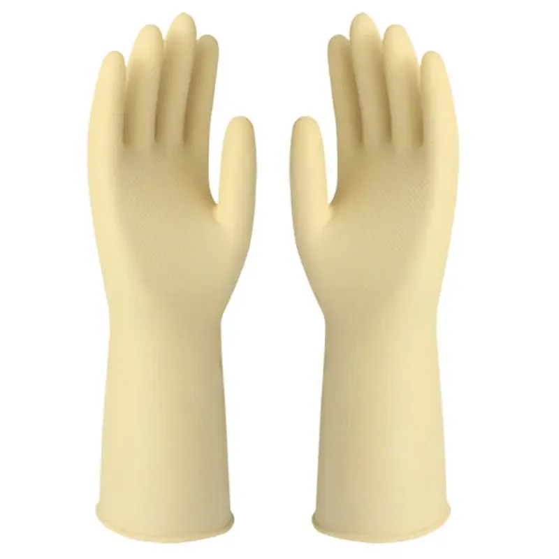 Waterproof Rubber Latex Dishwashing Gloves Kitchen Durable Cleaning Housework Chores Dishwashing Tools