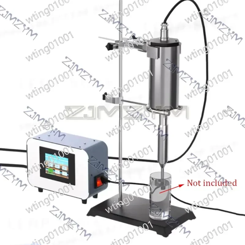 20KHZ 1000W Ultrasonic Homogenizer for Liquid Emulsification Dispersion Processor with 2000mL Processing Capacity