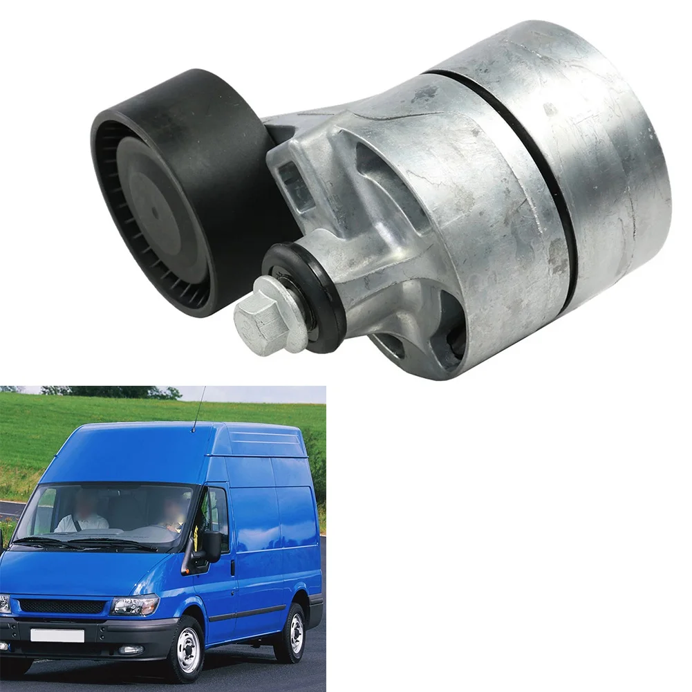

For Ford Transit MK6 Engine Pulley Idler Fan Belt Tensioner Engine Belt Replacement As Shown In The Picture Metal Alloy ABS