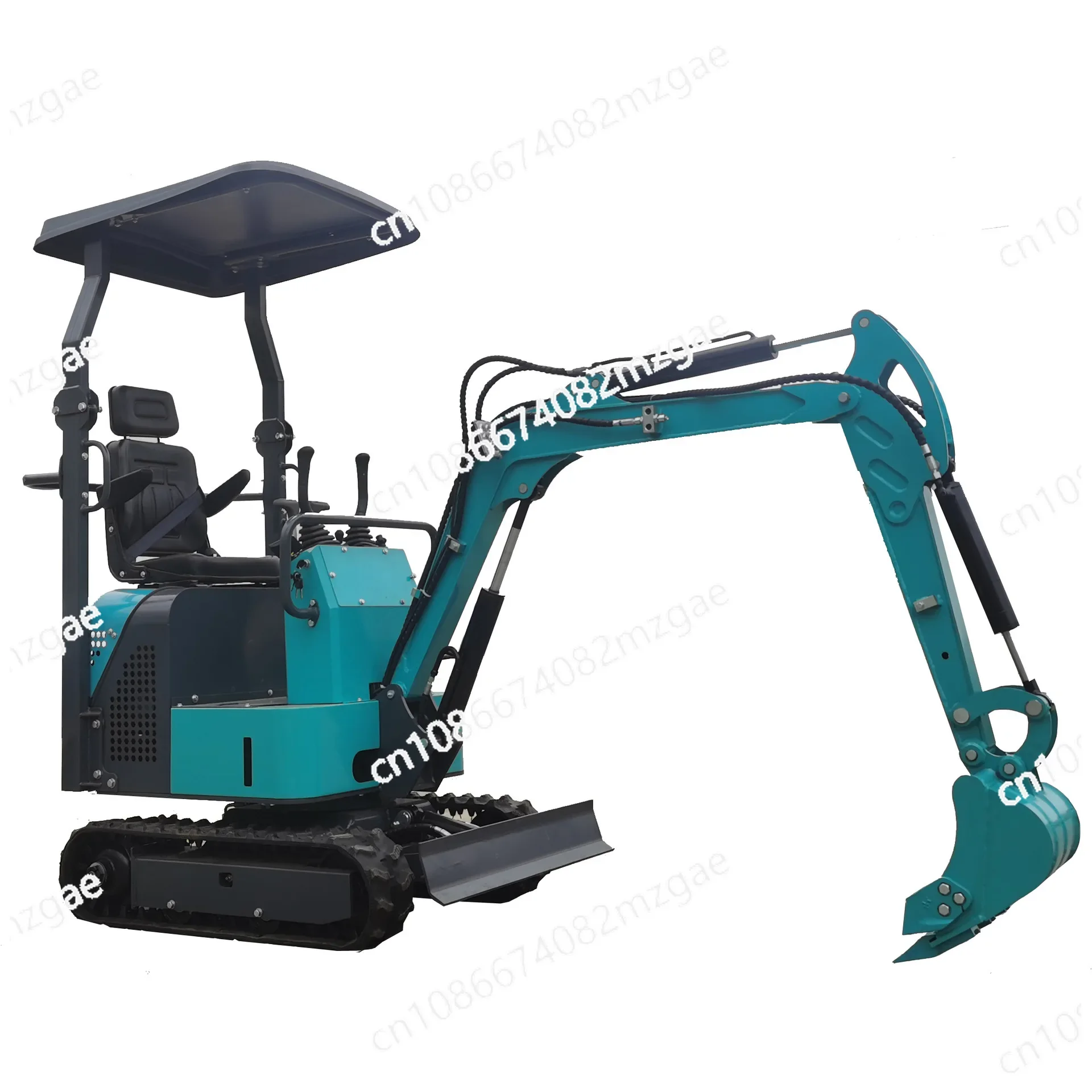 JSH17 Mechanical Excavator Mini Excavator for Ditching and Dredging Landscapes