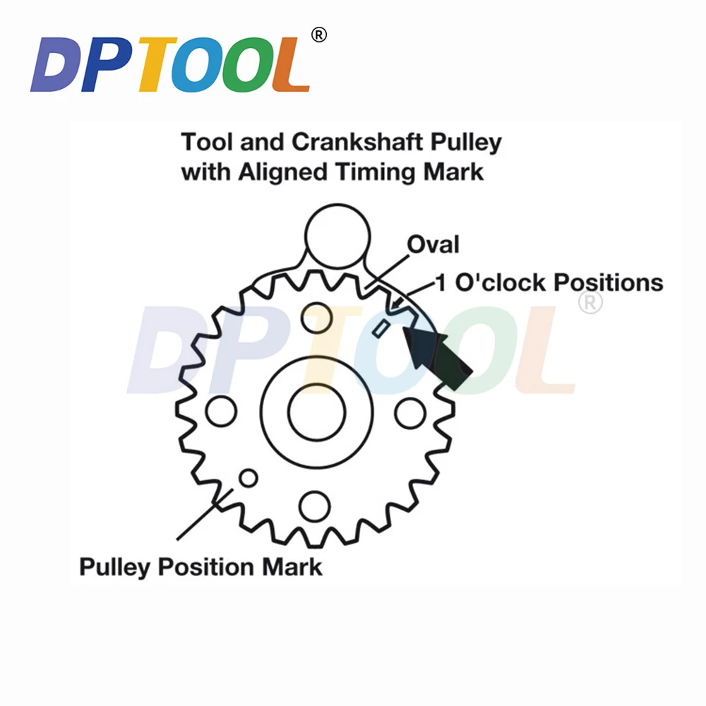 Diesel Engine Timing Crankshaft Locking Tool Kit For VW Audi Golf Skoda VAG 1.4/1.9/2.0 TDi PD T10050 T10100