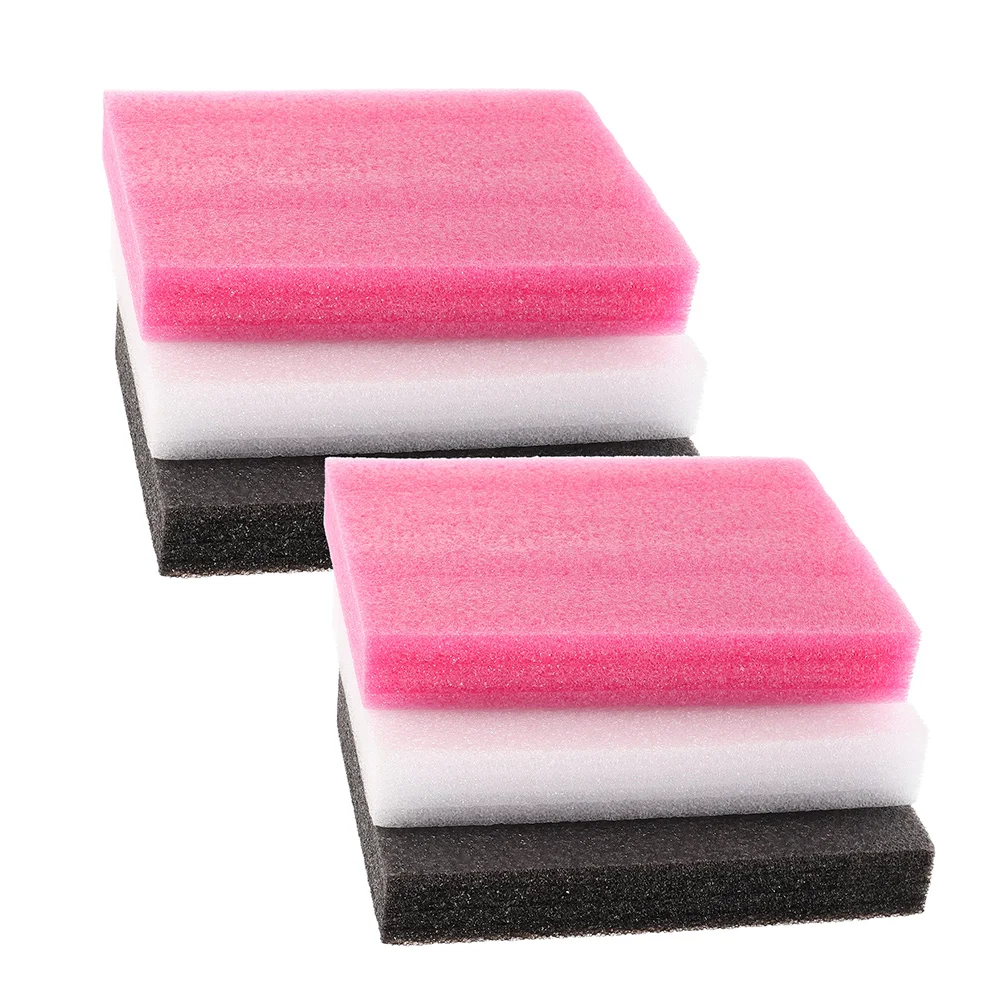 6 szt. filc wełniany podkładka piankowa poduszka z tkaniny poduszka do filcowania igła poduszki poduszki o dużej gęstości perłowa bawełna gęsta duża