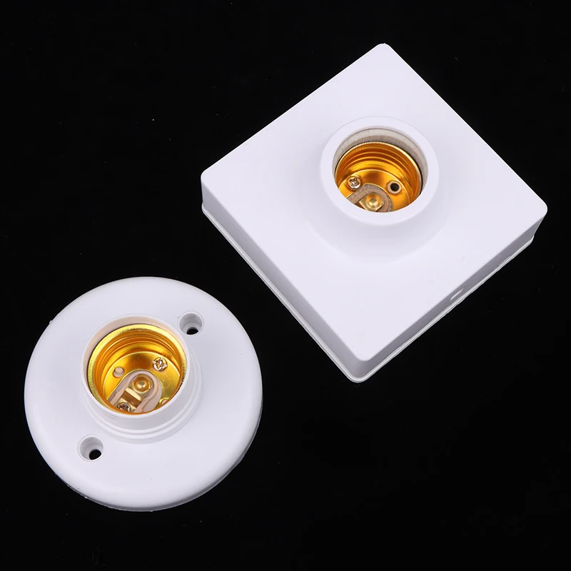 NEW E27 Screw Lamp Stand Cartridge Mounting LED Light Socket Holder Adapter Ceiling Light Bulb Fixing Base