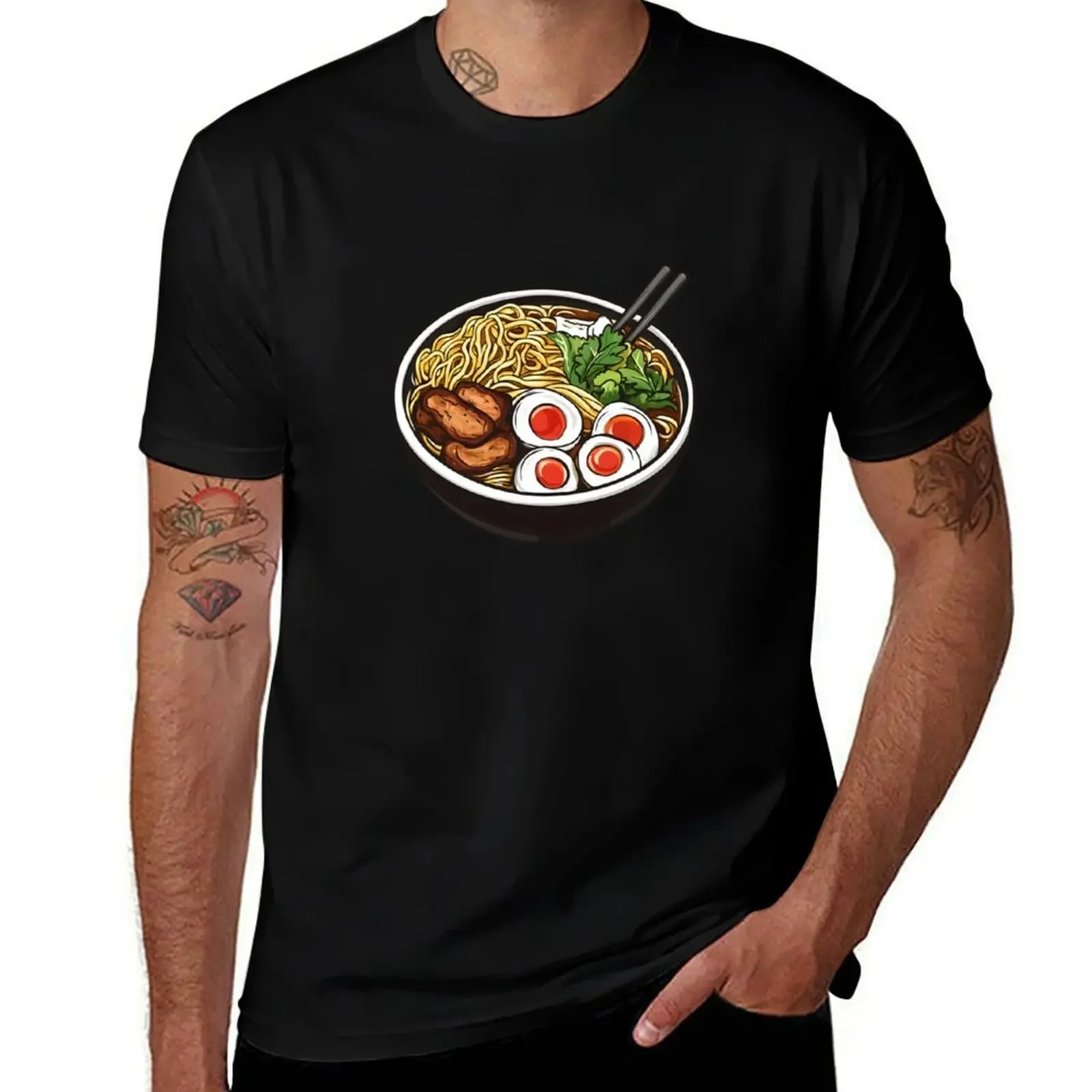 

Ramen Bowl T-Shirt Man t-shirt sports fans sublime mens graphic t-shirts anime