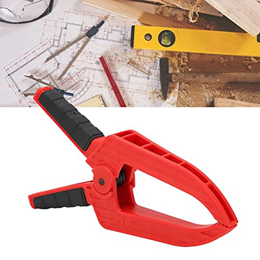 Ergonomic Spring Clamp With Extended Clamping Nose Versatile Tool For Woodworking/DIY Projects/photography Locking Pliers