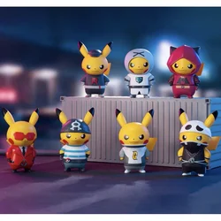 Original Perfect Pokemon Figures Kawaii Pikachu Toys Team Rocket Magma Flare Aqua Galactic Plasma SkullAnime Exquisite Gifts