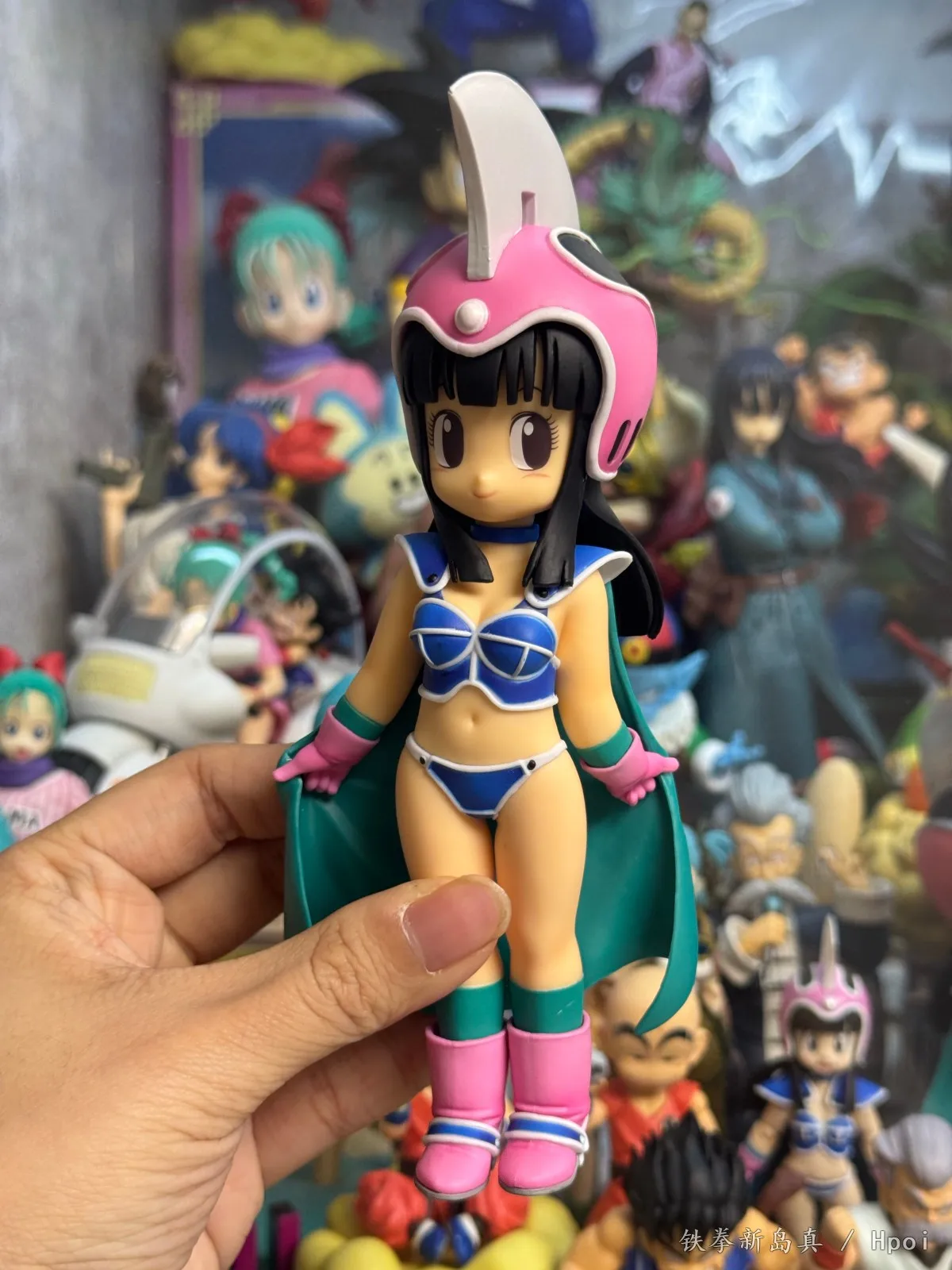 Neue Dragon Ball Z Super Saiyan Son Goku Anime-Figuren, Krillin, Chichi, Bulma, Puar, Oolong Actionfiguren-Modelle – Detail 5