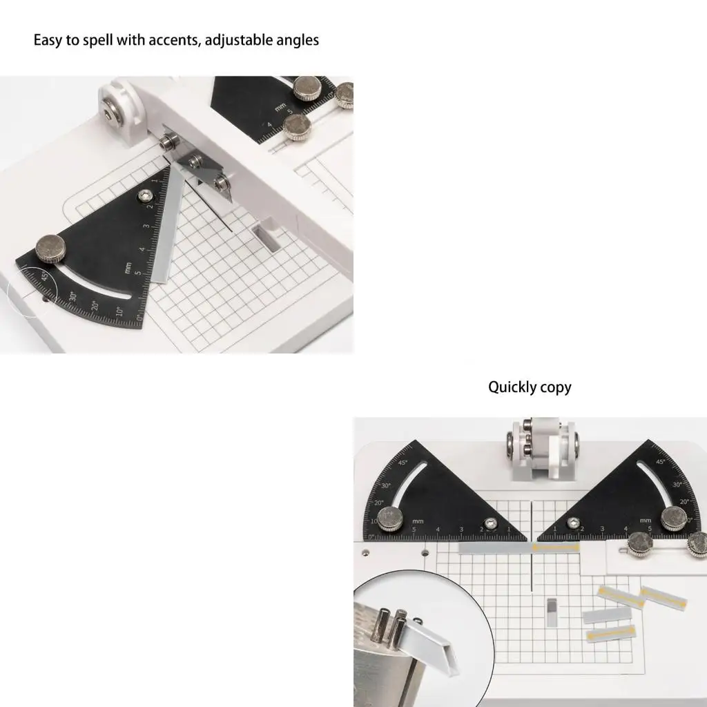 

Tall Accuracy Mangan Steel Corner Cutter Tool For Woodworking Crafts Easy Drill Change Lacking Equipment Comfortable Handling