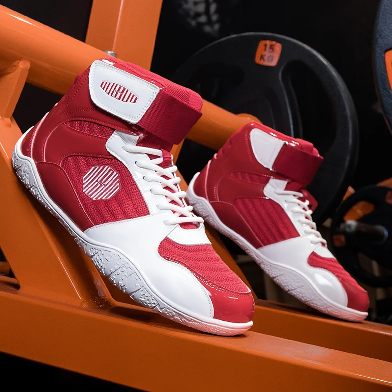 

Classic Brand Comfortable Breath Boxing Fighting BootsProfessional Wrestling Sneaker Top Quality Wearable Fighting Trainers Shoe