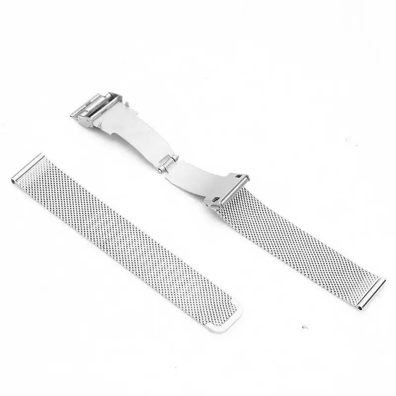 Metal strap For Apple watch Ultra 49mm 10 46mm 42mm 9 8 7 45mm 41mm Milanese butterfly buckle band For iWatch 6 5 4 SE 44mm 40mm